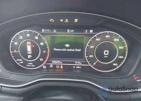 2017 Audi A4 Allroad 2.0T Premium from USA, damaged, VIN WA18NAF49HA093069